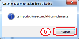 Añadir certificados confianza a Internet Explorer